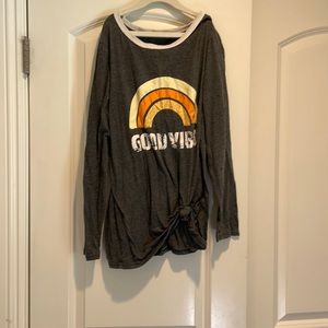 Soft long sleeve top